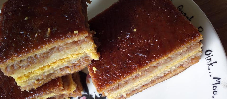 Tarta cu mere rasturnata