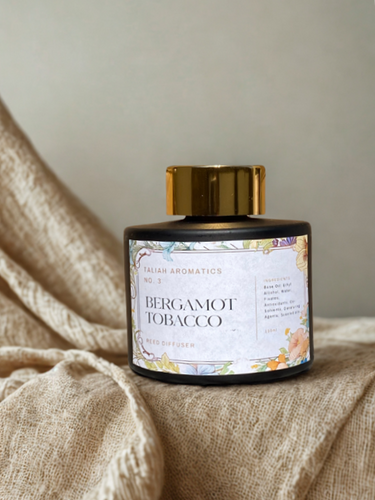No. 3 - Bergamot Tobacco - Reed Diffuser - 150ml