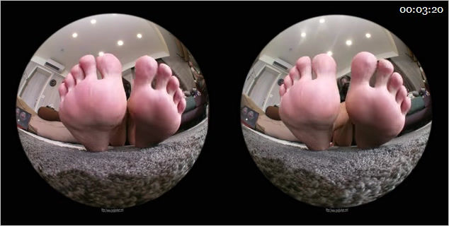 Thumbnail: Kuro's relaxing feet (Tiny3DX 01)