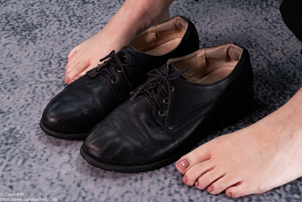 Thumbnail: Liz's leather shoes