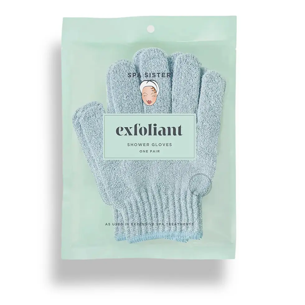 Thumbnail: Spa Sister Exfoliating Shower Gloves | 2pc