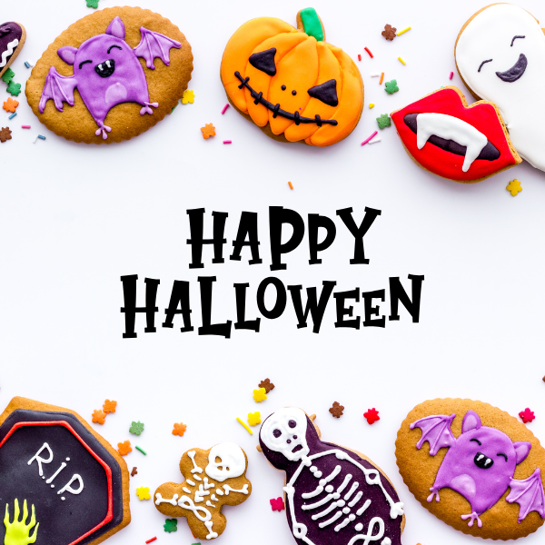 Halloween Cookie Decorating and Bookmark Making