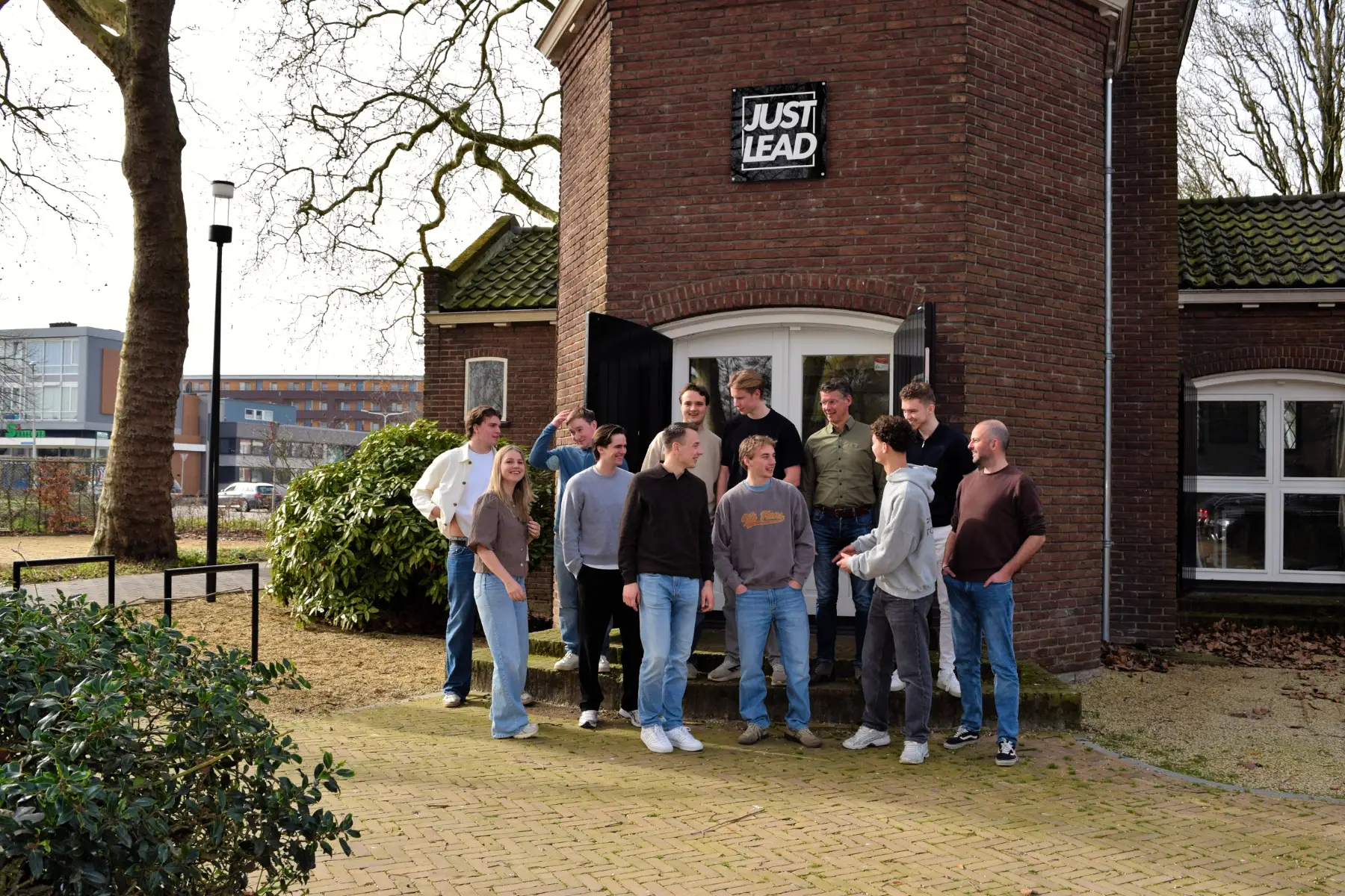 Het team voor De Kapel