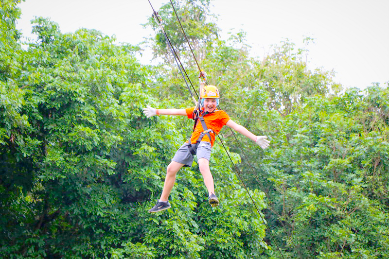 RSNトラベル社　チェンマイにあるアドベンチャーパーク