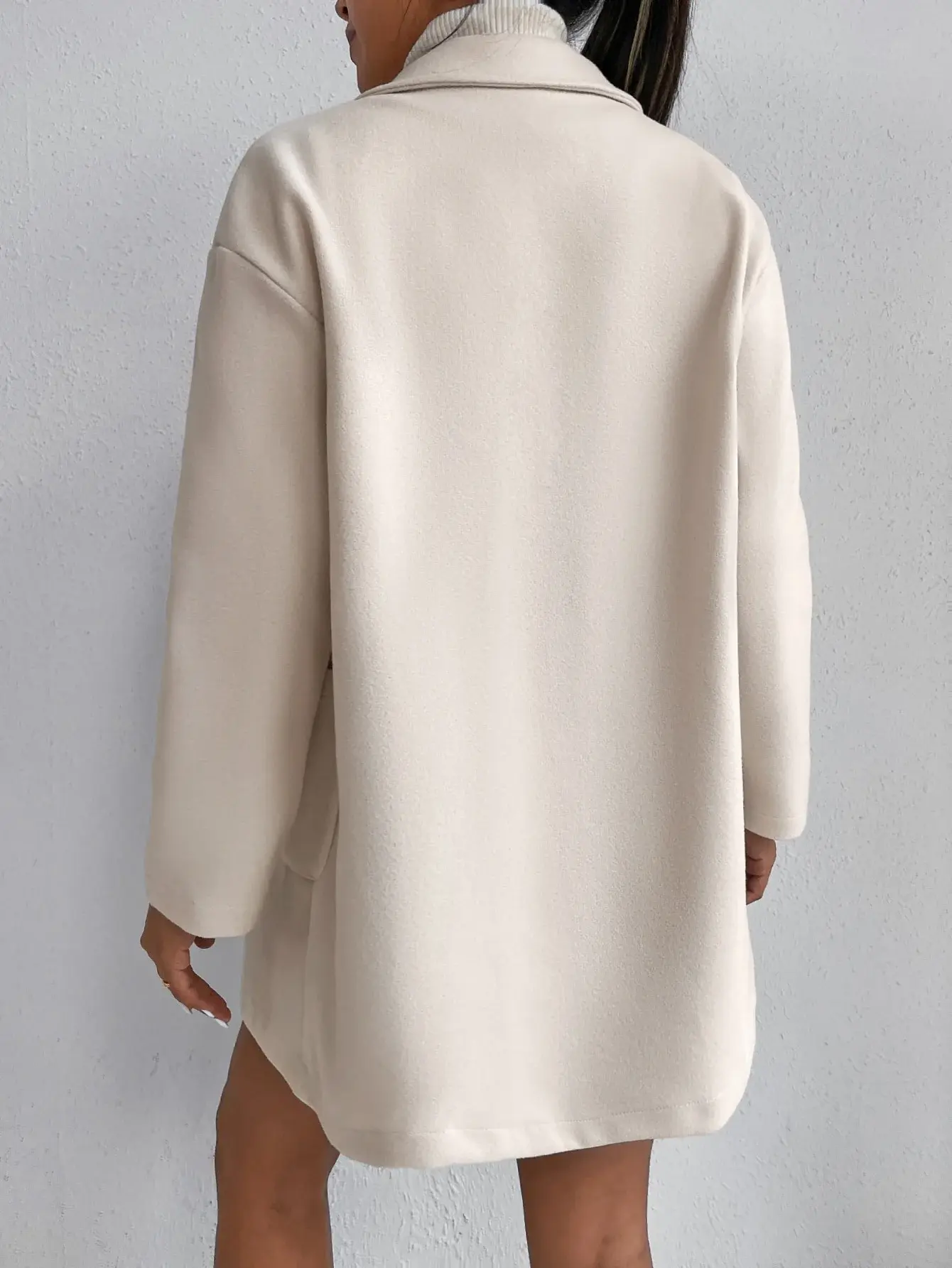Casaco Midi Lã Estilo Coreano — Sohê Collection