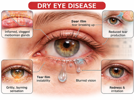 Understanding Dry Eye Disease: More Than Just Dry Eyes