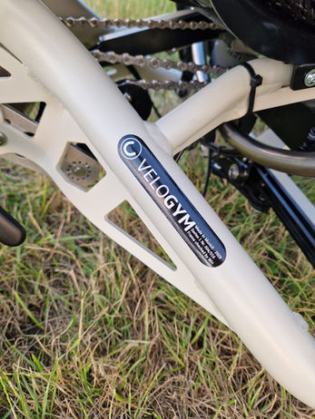 Velogym Nahaufnahme in der Farbe Sand