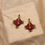 Thumbnail: Mogra Gift Box : Half Round Hair Clips & Small Square Earrings