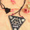 Thumbnail: Triangle Pendant Necklace - Silver