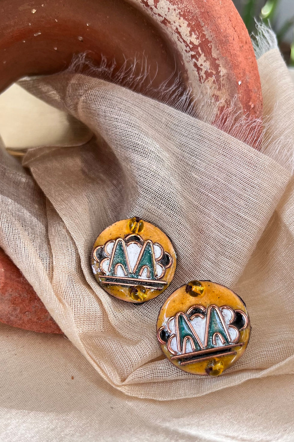 Thumbnail: Mohar Round Earrings