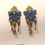 Thumbnail: Three pillars earrings - Gold
