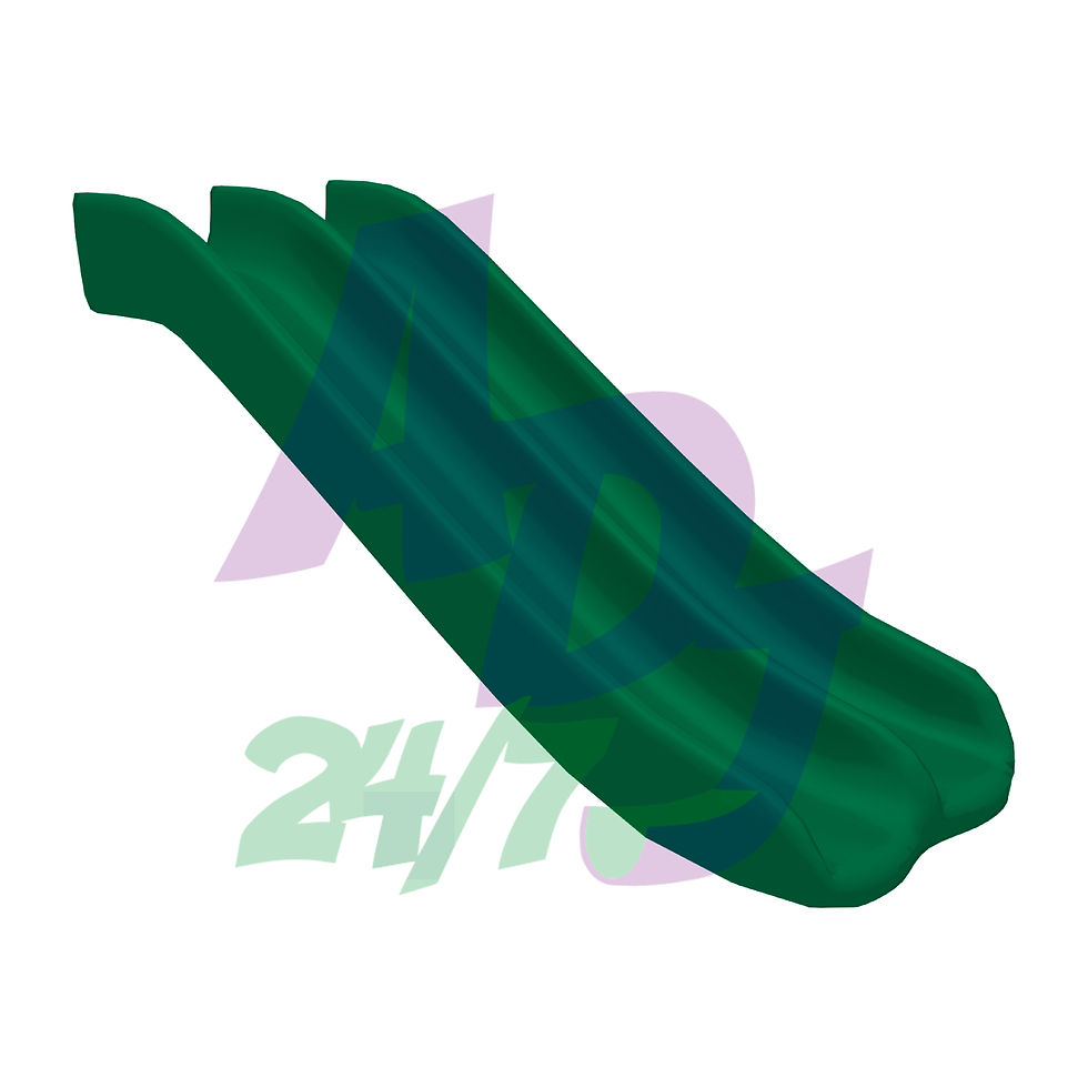 Resbaladilla Doble boca lisa H120cm