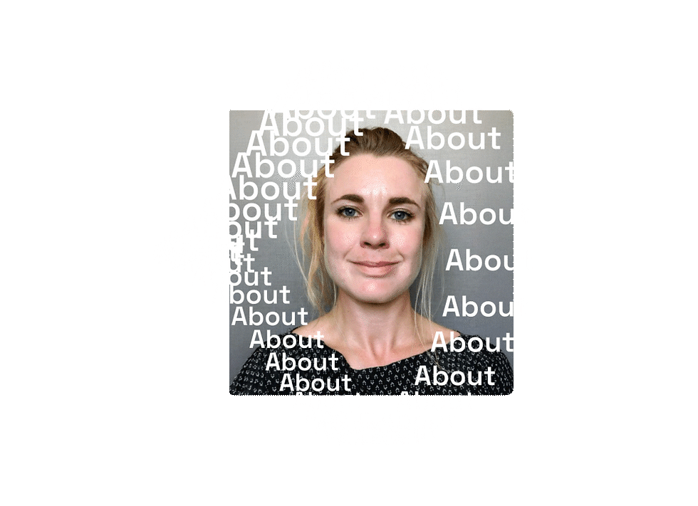 3D Abstract GIF Kinetic Text