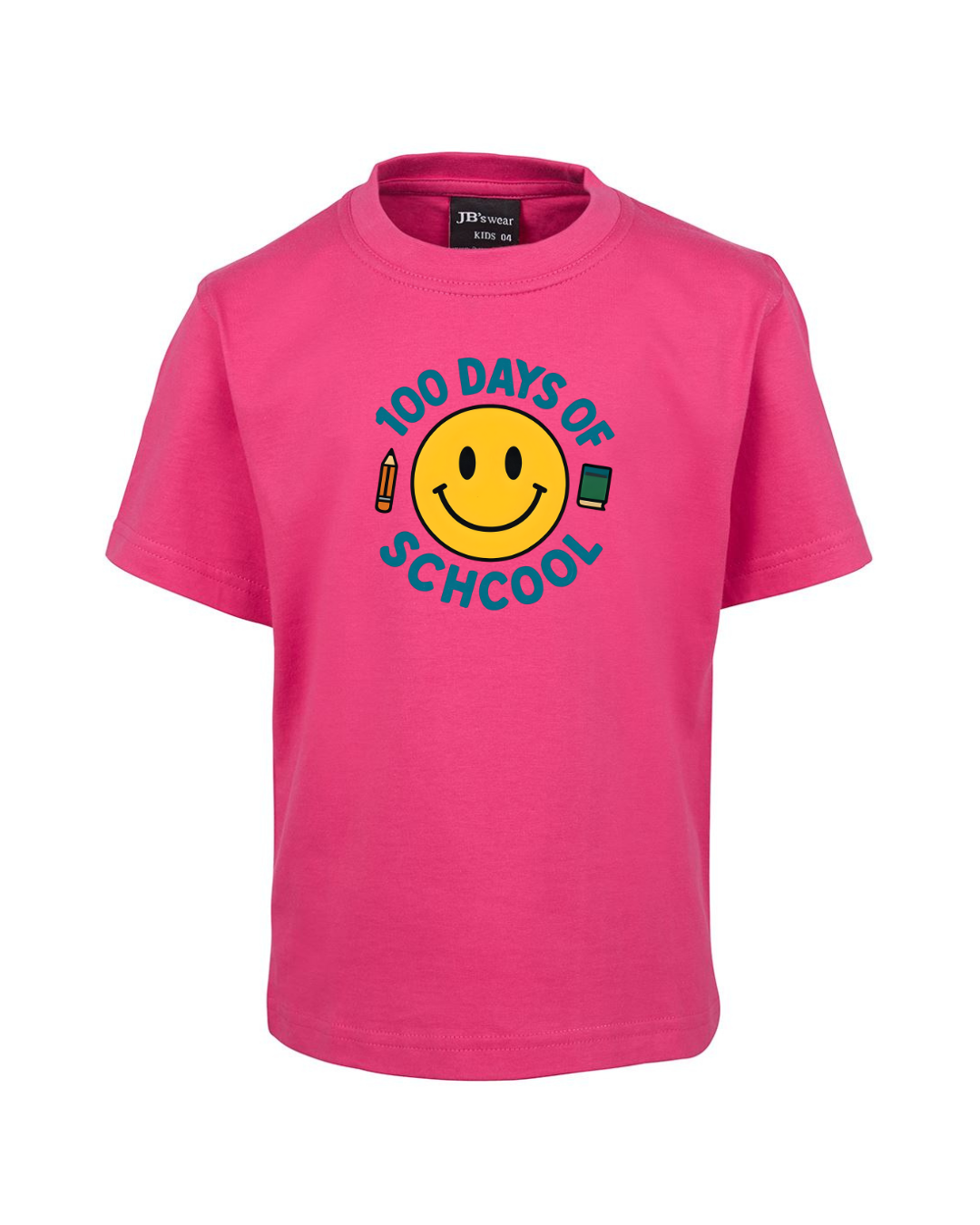Kids T-Shirt - 100 Days of School I Opt5