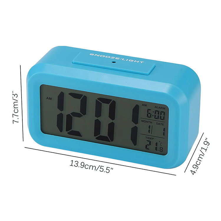 Thumbnail: LED Alarm Clock Backlight Desktop Clocks Desktop Snooze Clock