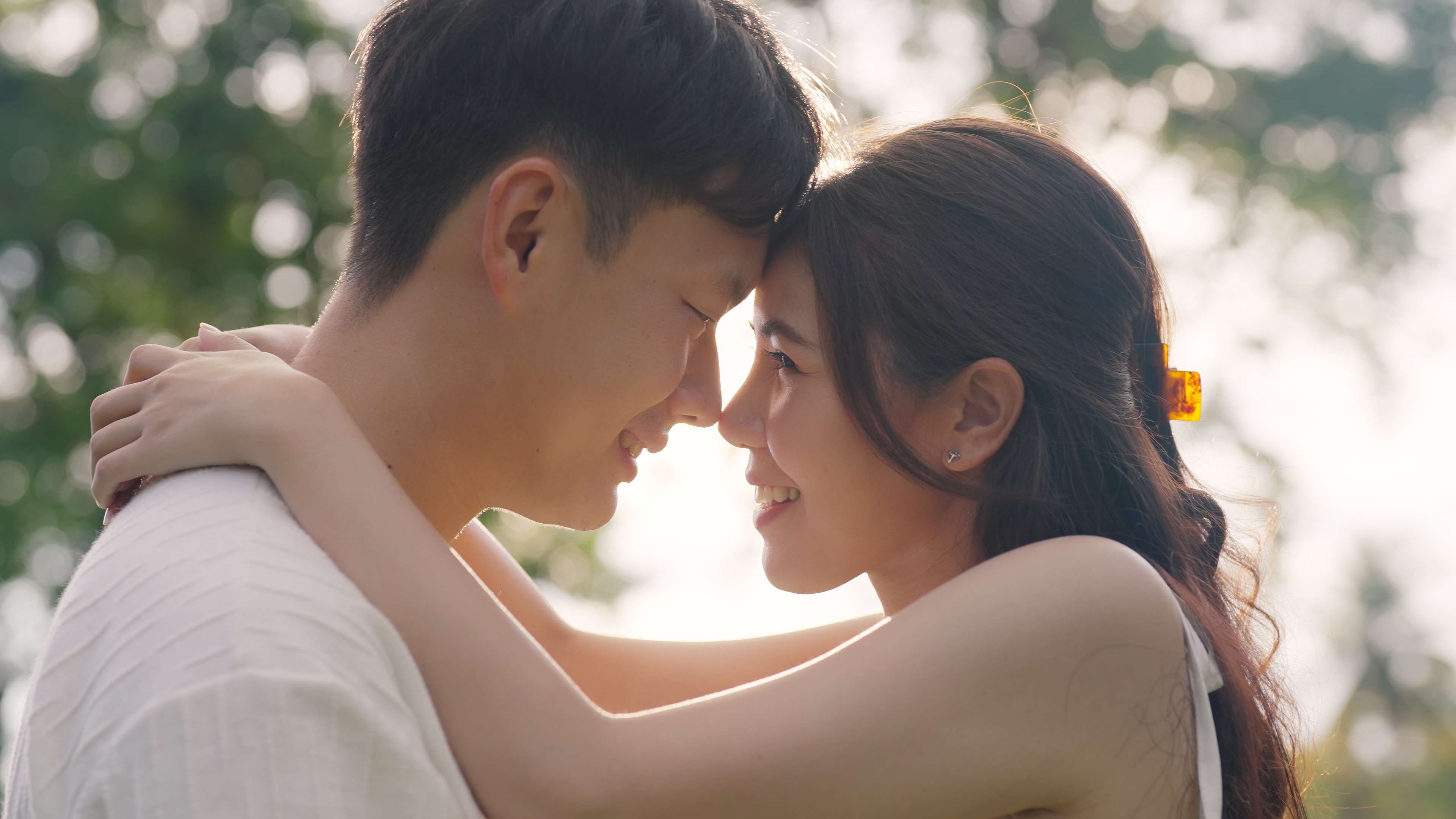 Happy Asian Couple
