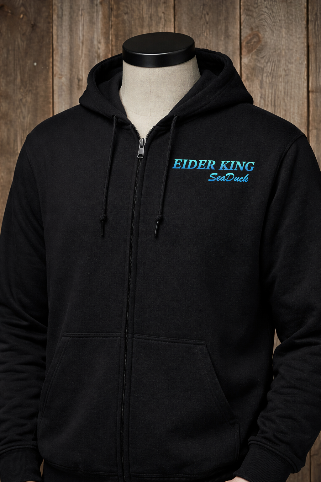 Eider King Sea Duck Zipped Hoodie