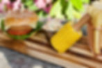 Cauliflower & Cheese Burger