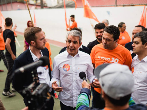 Felipe D’Avila inicia campanha em comunidade em São Paulo