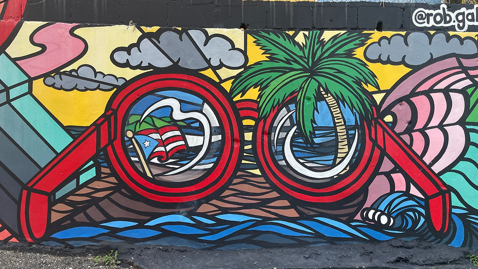 Artwork at Yaucromatic