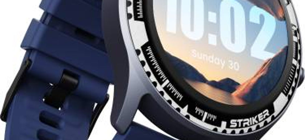 Boult Audio 1.3 inch round display IP67 smartwatch with BT calling-Striker