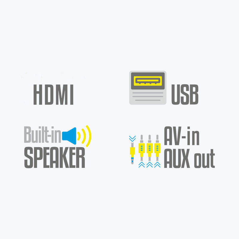 Thumbnail: Zebronics 600P LED Projector with HDMI & USB Support-ZEB-PIXAPLAY13