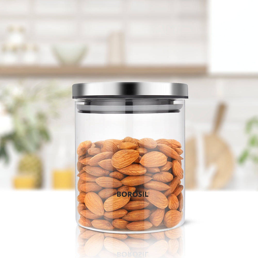Borosil 600ml Classic Jar