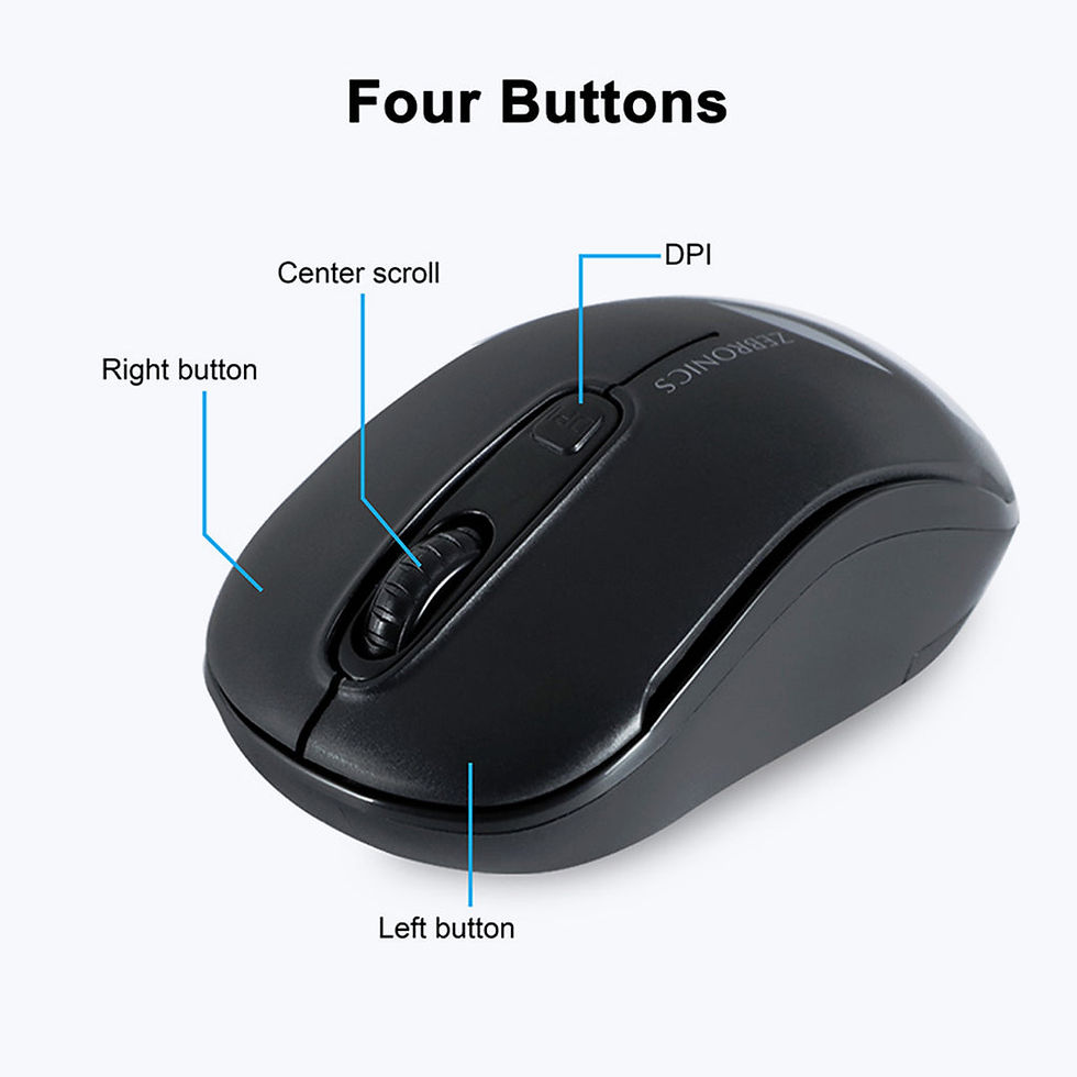 Thumbnail: Zebronics Wireless Mouse-ZEB-DASH
