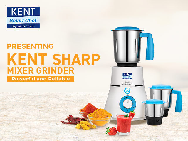 Thumbnail: Kent 600W Sharp Mixer Grinder 16128