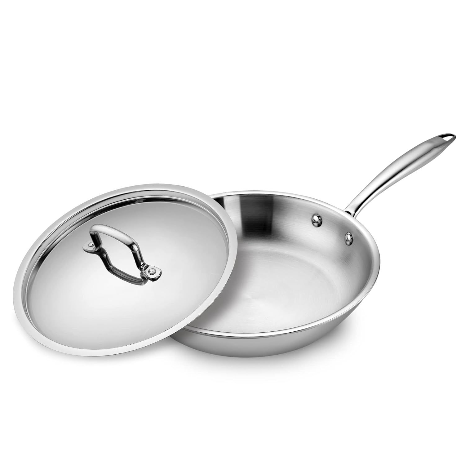 Kent 22 cm Triply SS Frying Pan 18024