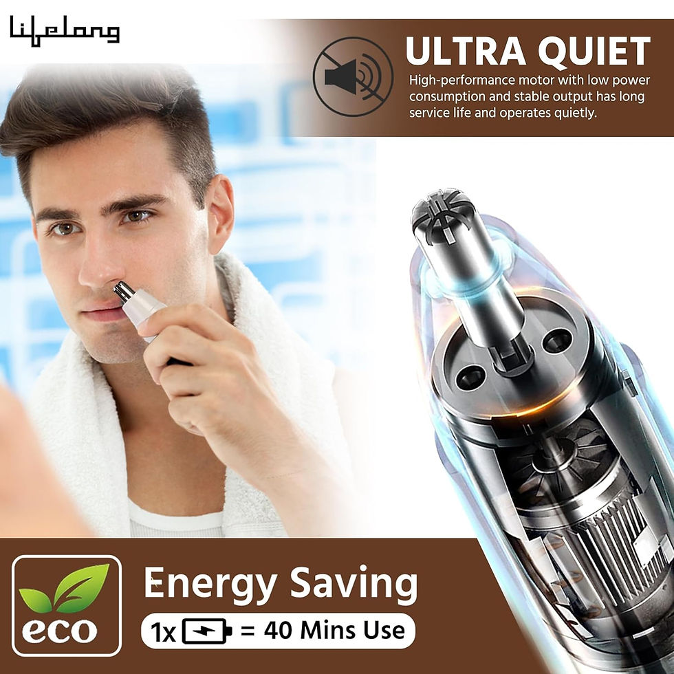Thumbnail: Lifelong Rechargeable Nose and Ear Trimmer-LLPCM300