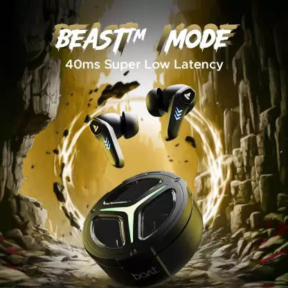 Thumbnail: Boat Bluetooth Gaming Wireless Earbuds withBEAST Mode-IMMORTAL171