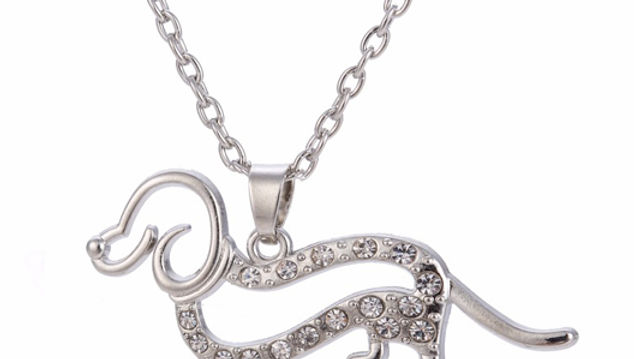 Dachshund Bling Pendant