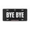 Thumbnail: Bye bye Racing license plate (car)