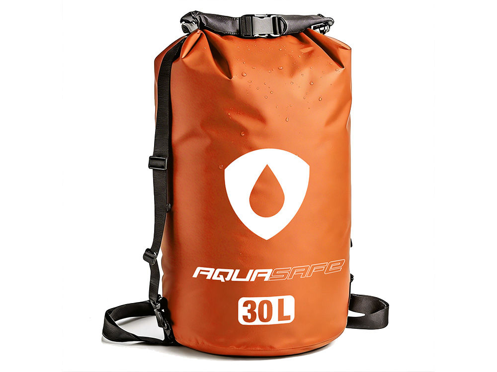 Sac étanche - Modèle AquaSafe 30L - Orange