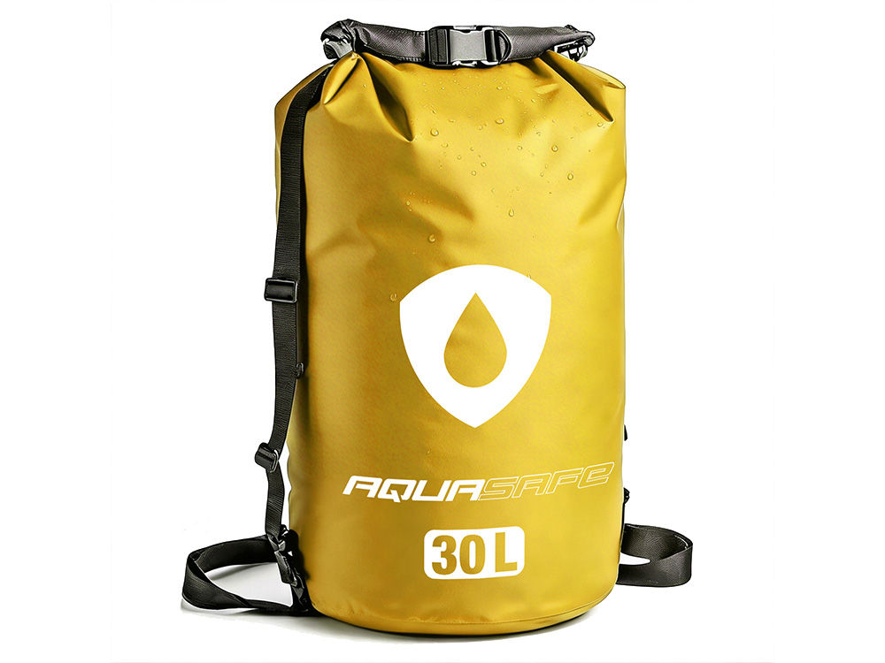 Sac étanche - Modèle AquaSafe 30L - Jaune