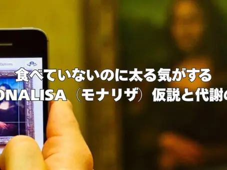 食べていないのに太る気がする理由|MONALISA(モナリザ)仮説から考える