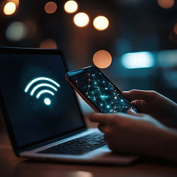 una-persona-que-usa-un-telefono-inteligente-cerca-de-una-computadora-portatil-que-muestra-