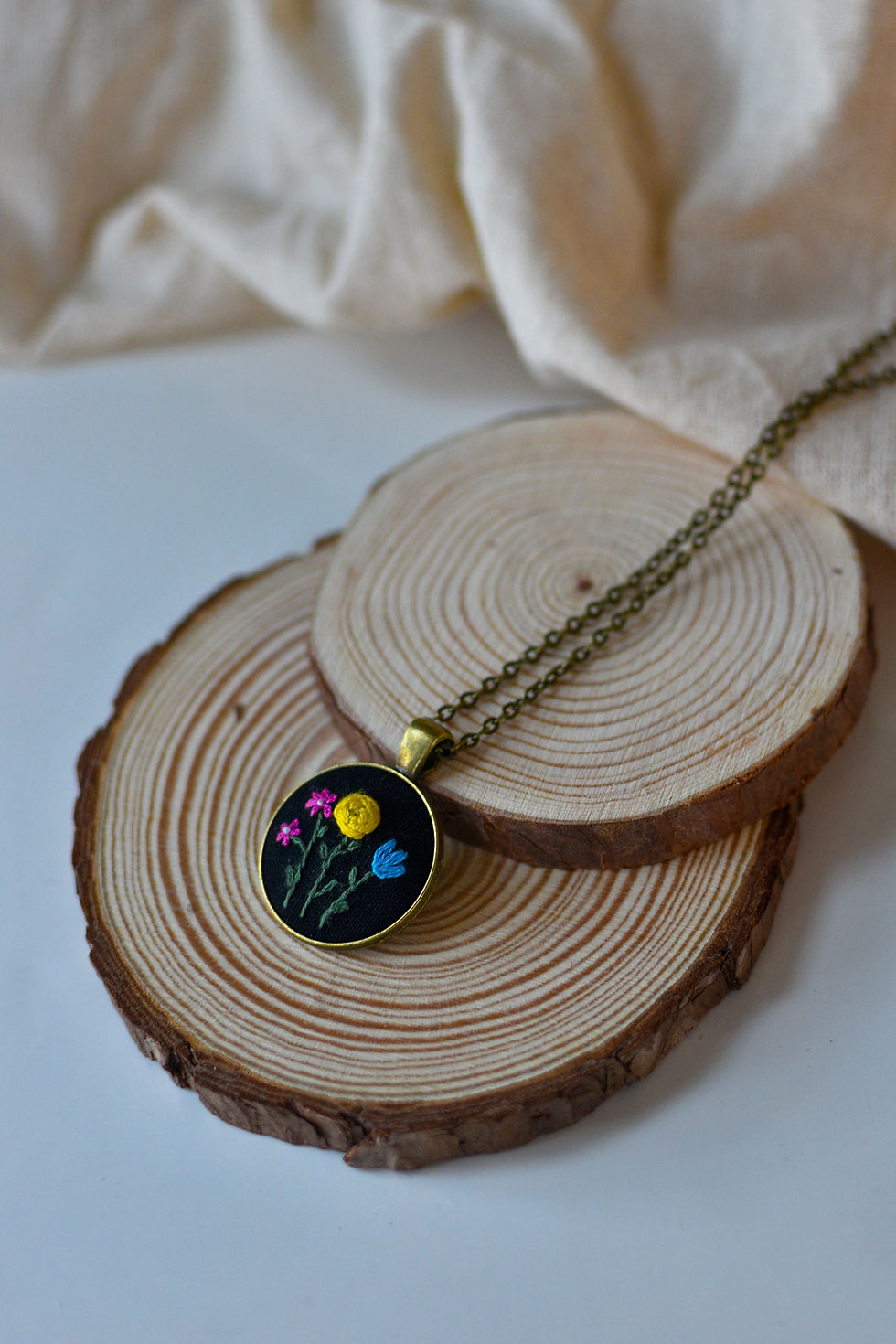Thumbnail: Pansexual flag necklace