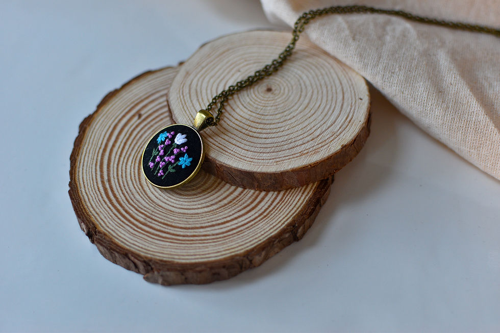 Thumbnail: Trans flag necklace