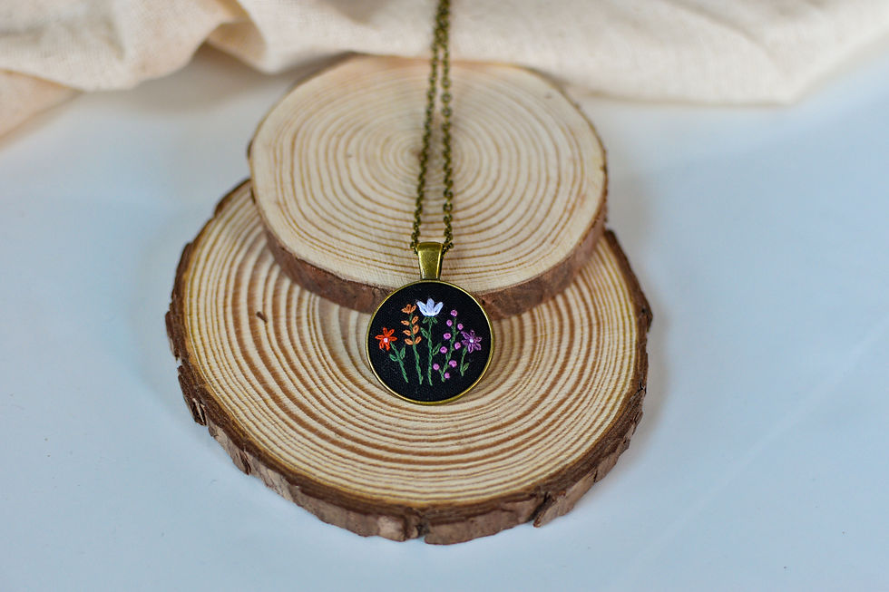 Thumbnail: Lesbian flag necklace
