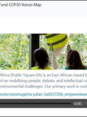 Public Square EA at COP30