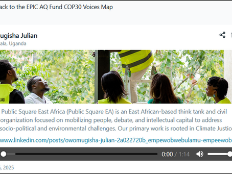 Public Square EA at COP30