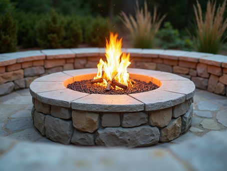 Create Stunning Custom Stone Fire Pits for Your Property