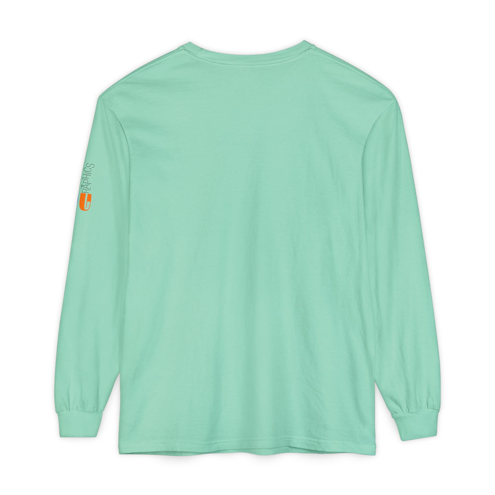 Thumbnail: MANDALORIAN HELMET -  Graphic Long Sleeve Tee