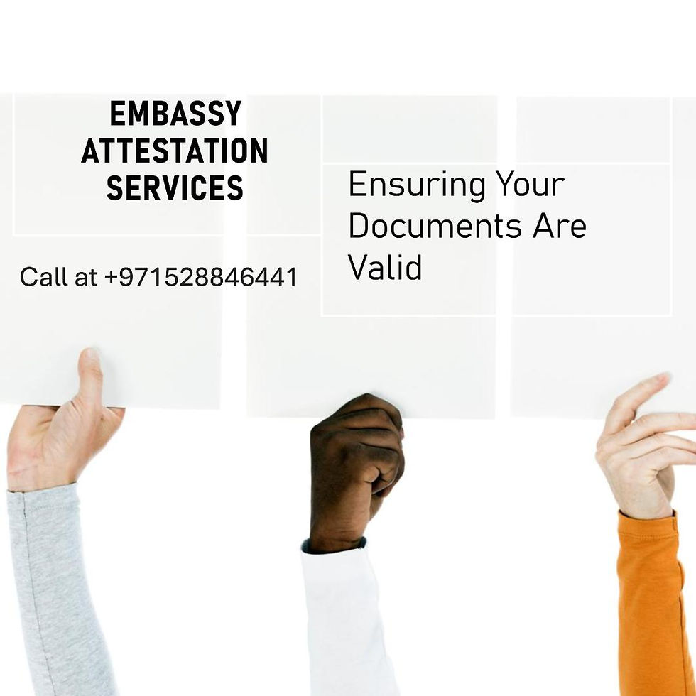 Embassy Attestation Services in Abu Dhabi
