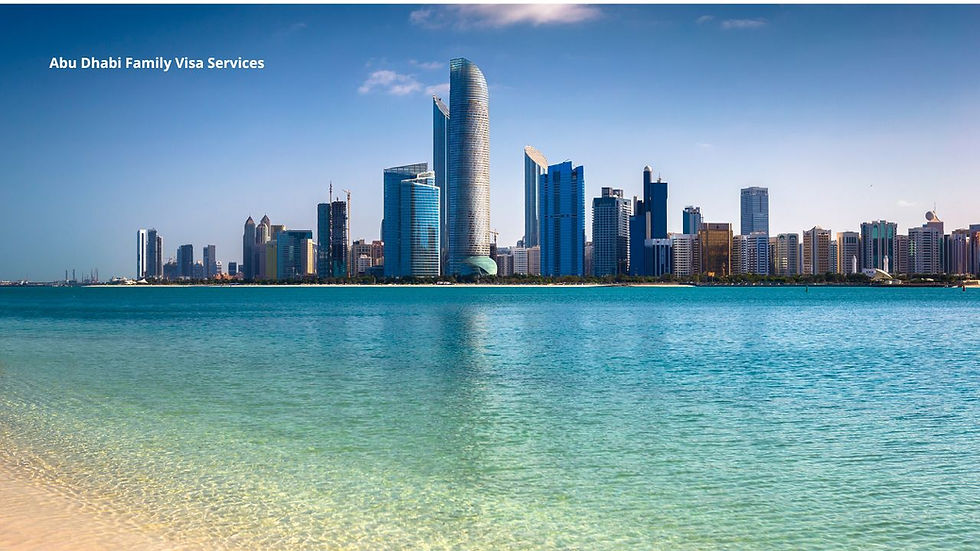 Abu Dhabi Family Visa Services