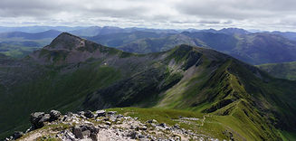 Ring of steall in Scotland
