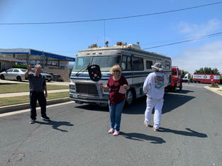 Bob and Cathy donated this 1986 Vogue RV