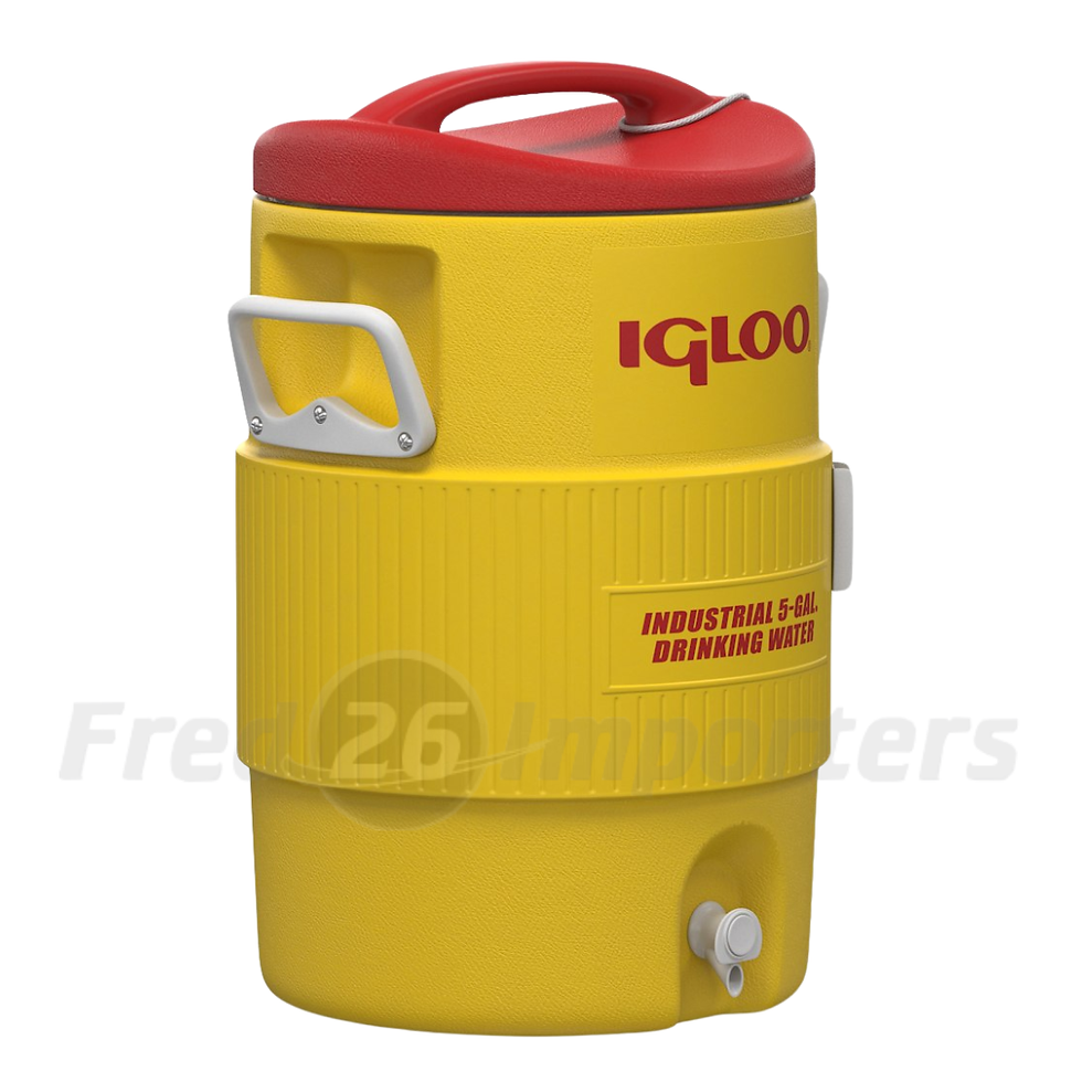 Thumbnail: Igloo 5 Gallon Beverage Cooler 400S with Spout Red/Yellow